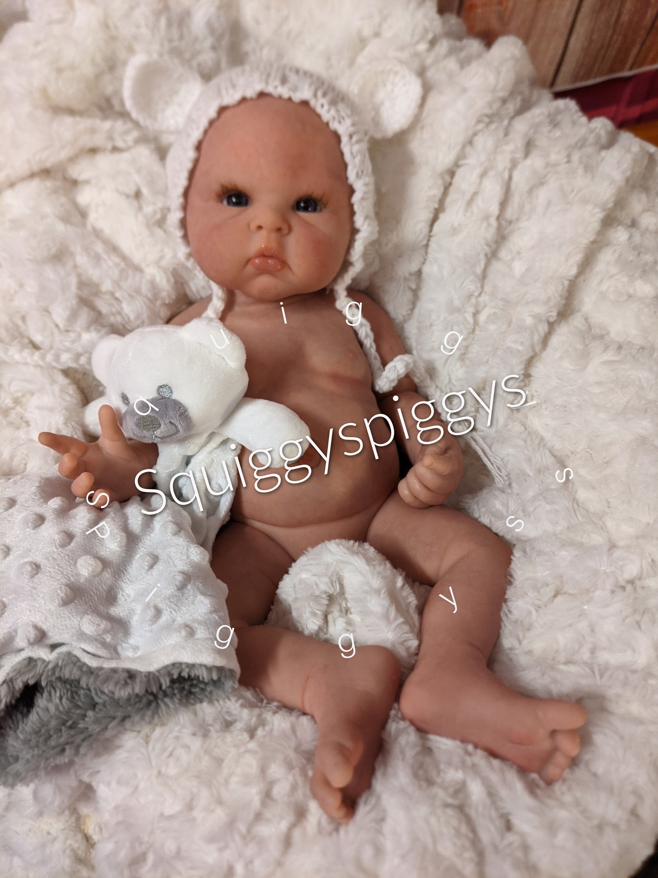  Fa Rich Reborn 18 Inch Cute Boy Realistic Baby Doll Silicone  Full Body Birthday Set for Child Birthday Gifts : Toys & Games