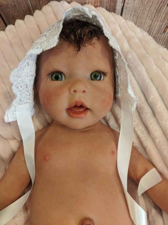 21 Full Body Solid Silicone Baby Girl boy Reborn Baby Doll Open Eyes Happy New Sculpt Payments Available Etsy