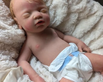 Full Platinum Silicone Reborn Baby Doll: 18