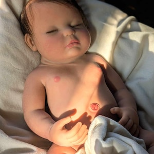 Drink & Wet Chunky Full body reborn silicone squishy 19&quot; 8.5 lb Boy or girl doll made to order payments Therapy