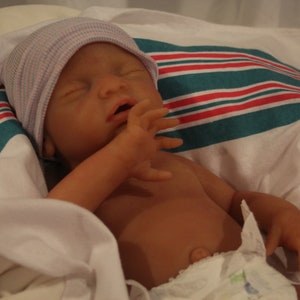Reborn full body silicone anatomically correct baby girl  or boy 18&quot; payments 7lbs Therapy
