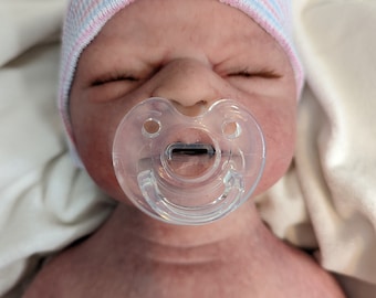 Full Body Solid Silicone Reborn Baby Boy Doll: 21" Asher Sculpt