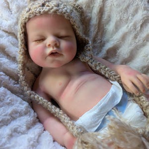 20&quot; Full Body Silicone Drink & Wet Reborn Baby Girl – Therapy Doll – Big Baby – Ready to Ship