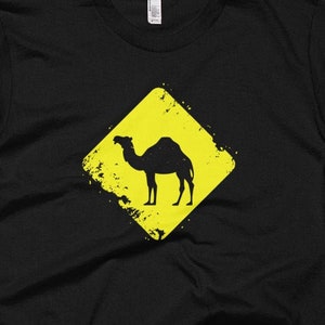 Camel Crossing T-Shirt - Desert middle east Israel inspired original design tee
