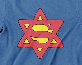 Super Jew T-Shirt - Jewish tee inspired design apparel clothing