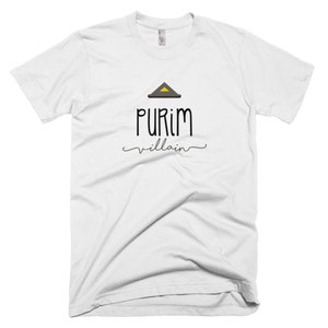 Purim Villain Haman T-Shirt - Jewish tee Haman Purim inspired clothing