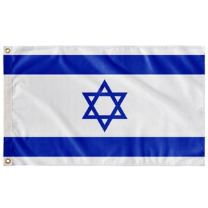 Israel Flagge 1,5 x 1,5 m - Jüdischer Zion Israelischer Stern David