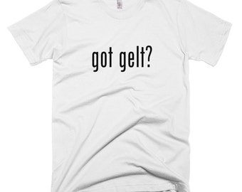 Got Gelt? T-Shirt - Jewish T-Shirt do you have milk inspired Hanukkah clothing