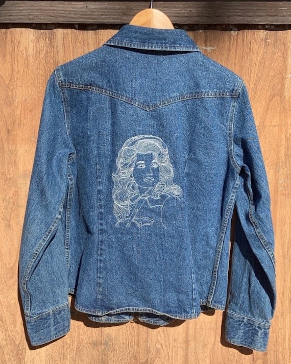 Dolly Parton Embroidered Denim Jacket