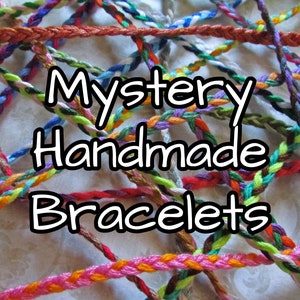 Mystery Braided Handmade Bracelets - All Colors - Friendship Bracelets