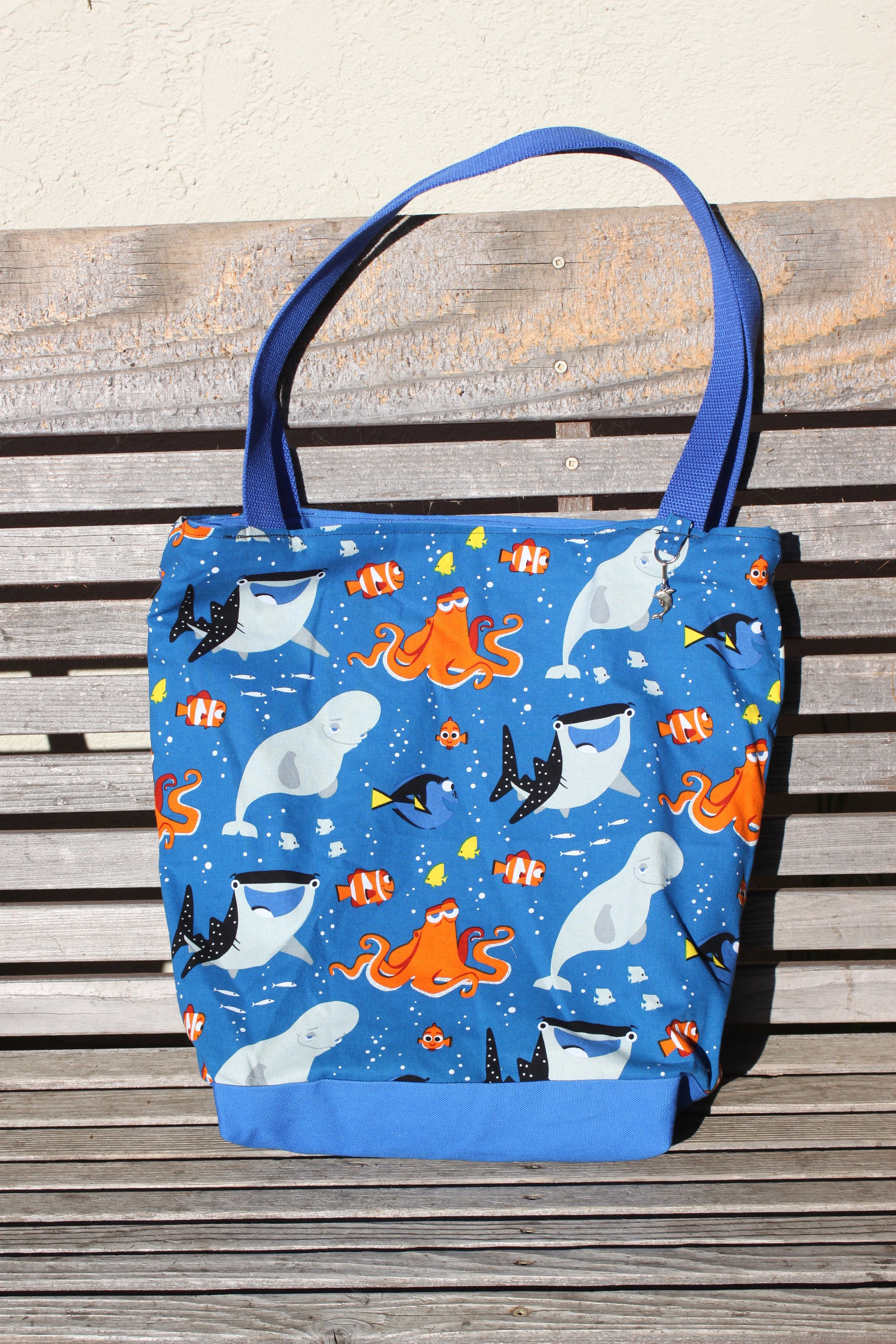 Disney Pixar Finding Dory Nemo tote bag. Great for groceries, shopping