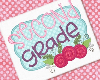 Download 2nd Grade Embroidery Design Etsy