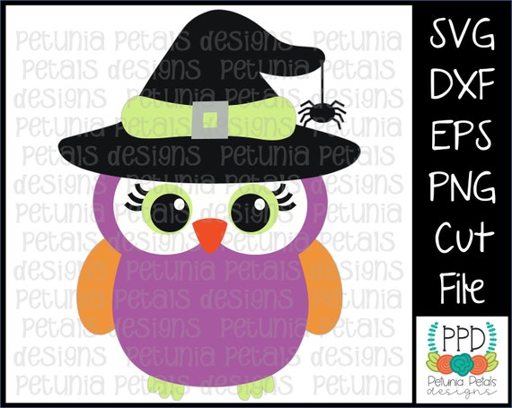 Download Halloween Owl Witch Svg Cut File Halloween Cut File Witch Svg Etsy
