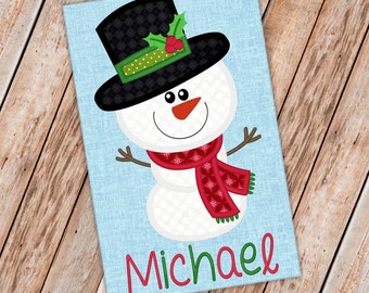 Snowman Boy Applique Embroidery Design Winter Design Christmas Embroidery Snowman Applique Embroidery Design Petunia Petals Designs 1211