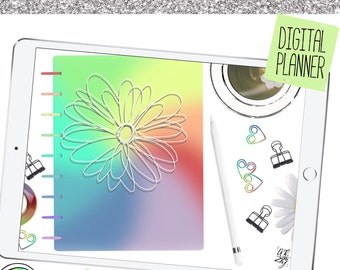 Daisy - Digital Planner ; Collection de fleurs sauvages