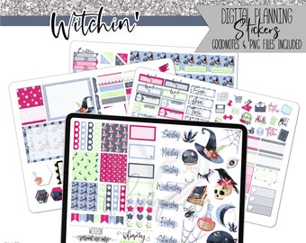 Witchin | Digital Planner Stickers