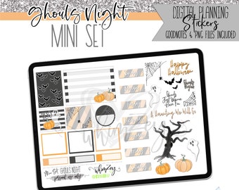 Ghouls Night | Mini Planner Sticker Set