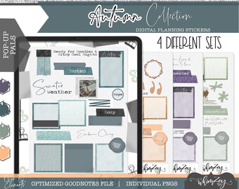 Autumn | Digital Pop-Up Pal Companions Set - Digital Planning