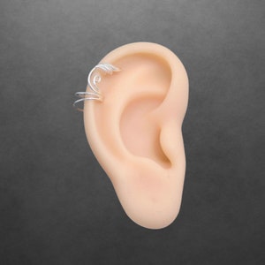 1 Stck. Tribal Ohrklemme 925 Sterling Silber neu Geschenk für Freundin Geschenk für Frauen, Mädchen, Weihnachtsgeschenk  Muttertaggeschenk