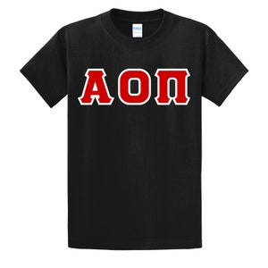 Greek Letter Shirt