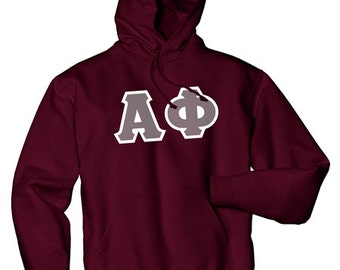 Greek Letter Hoodie