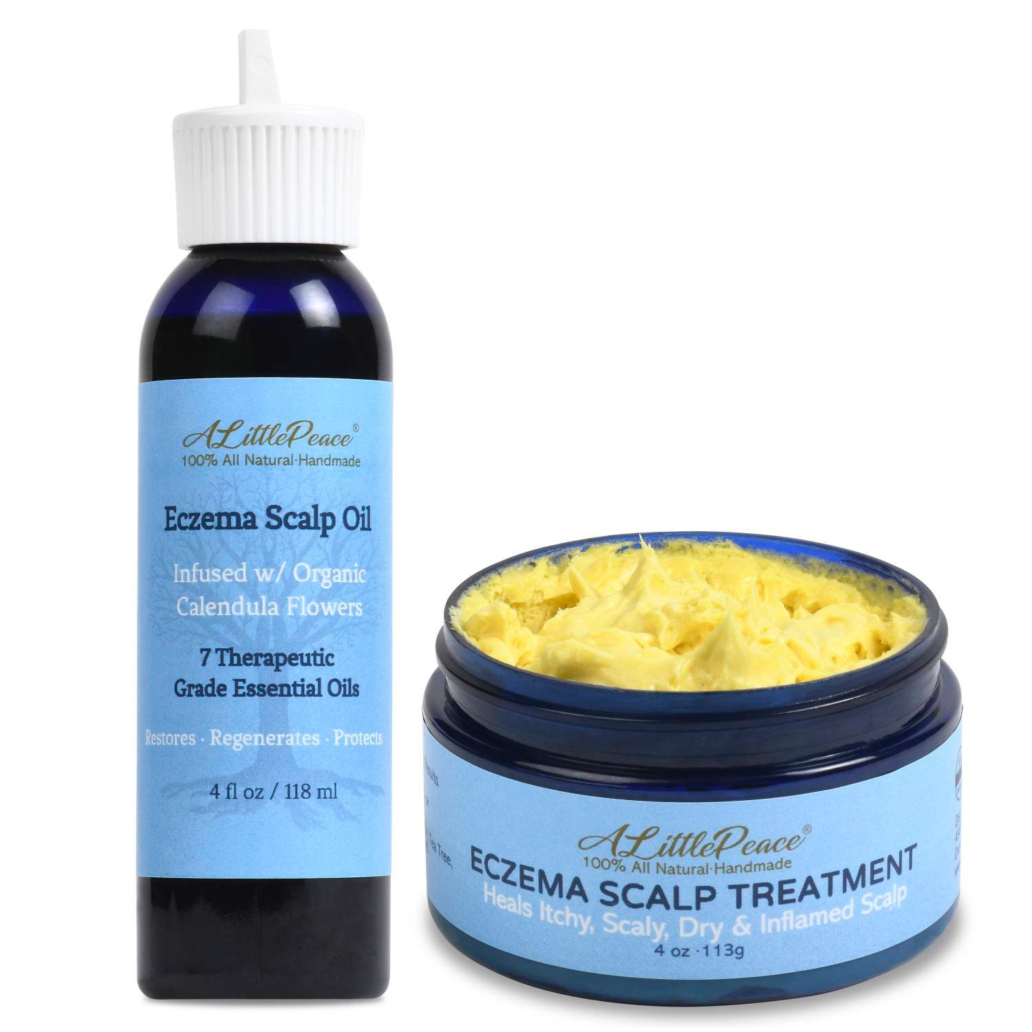 Eczema Scalp Treatment & Therapeutic Oil w/Tea Etsy