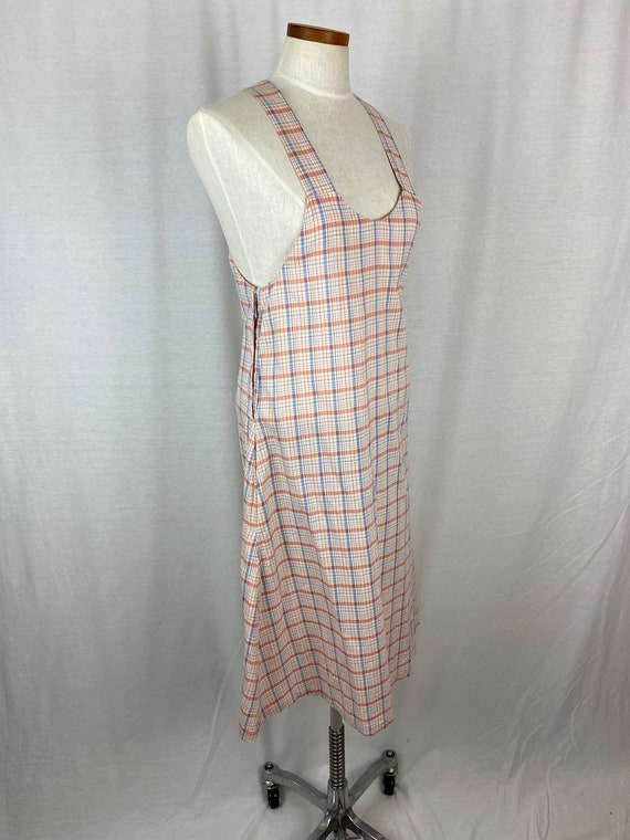 vintage 1930s apron dress // size medium // 30s p… - image 4