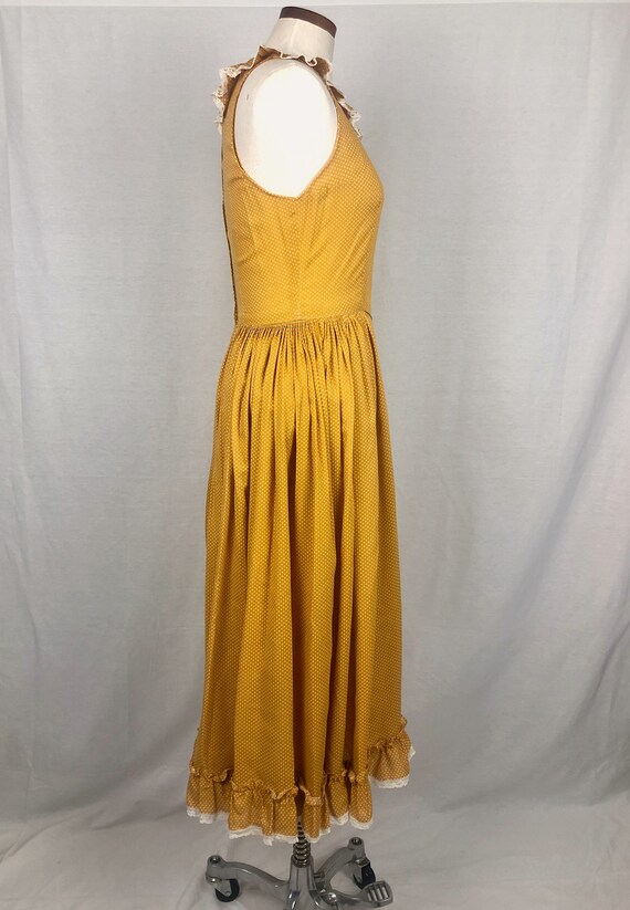 vintage 1970s dress // size medium // 70s prairie… - image 4