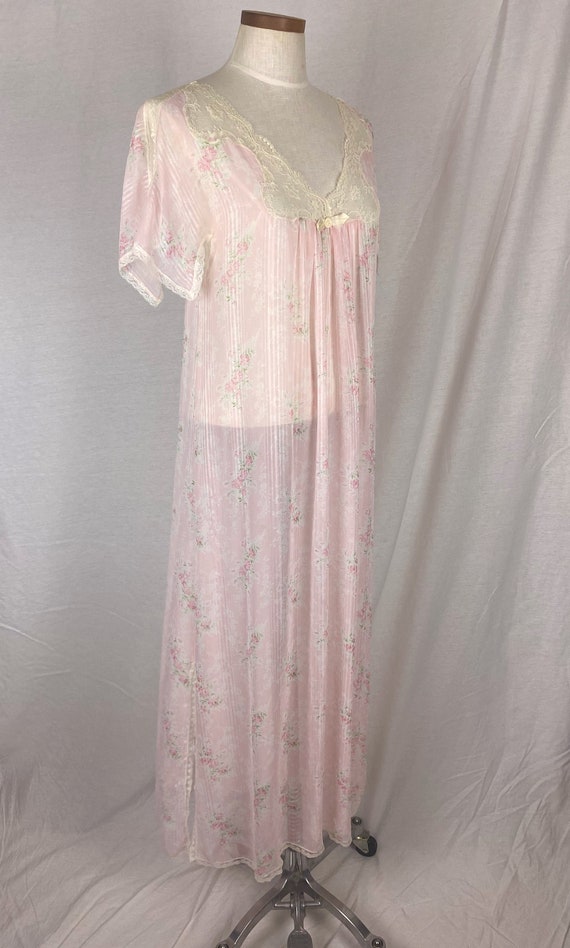 vintage 1980s christian dior nightgown // size la… - image 3