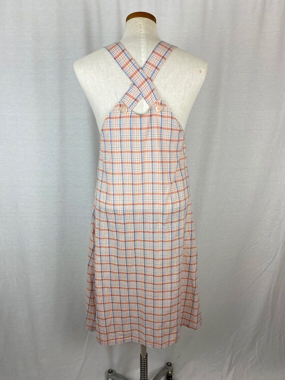 vintage 1930s apron dress // size medium // 30s p… - image 7