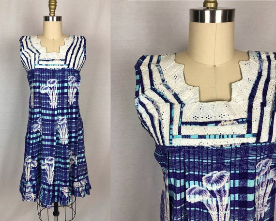 vintage 1940s dress // size extra small - small //