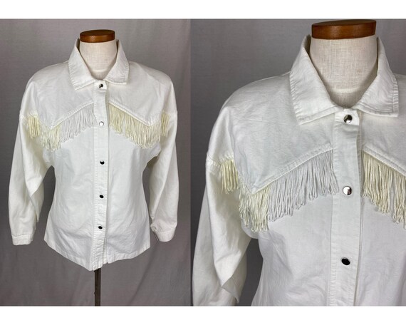 Vintage 1980s Top // Size Large // 80s 