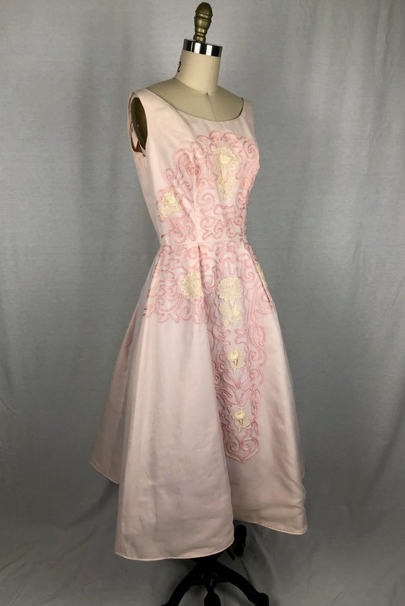 vintage 1950s 1960s dress // size extra small // … - image 3