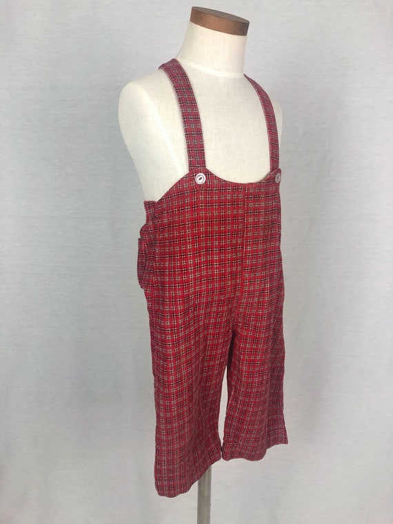 vintage 1970s 1980s children's overalls // 70s 80… - image 3