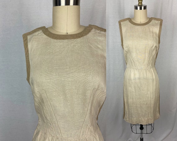 vintage 1950s 1960s dress // size small - medium … - image 1