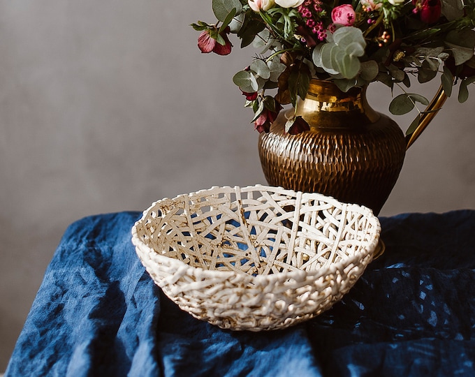 Blue Linen Tablecloth - Dark Blue Linen - Christmas Tablecloth - Natural Linen Cloth -  Elegant Linen Tablecloth - Pure Linen - Gift Idea