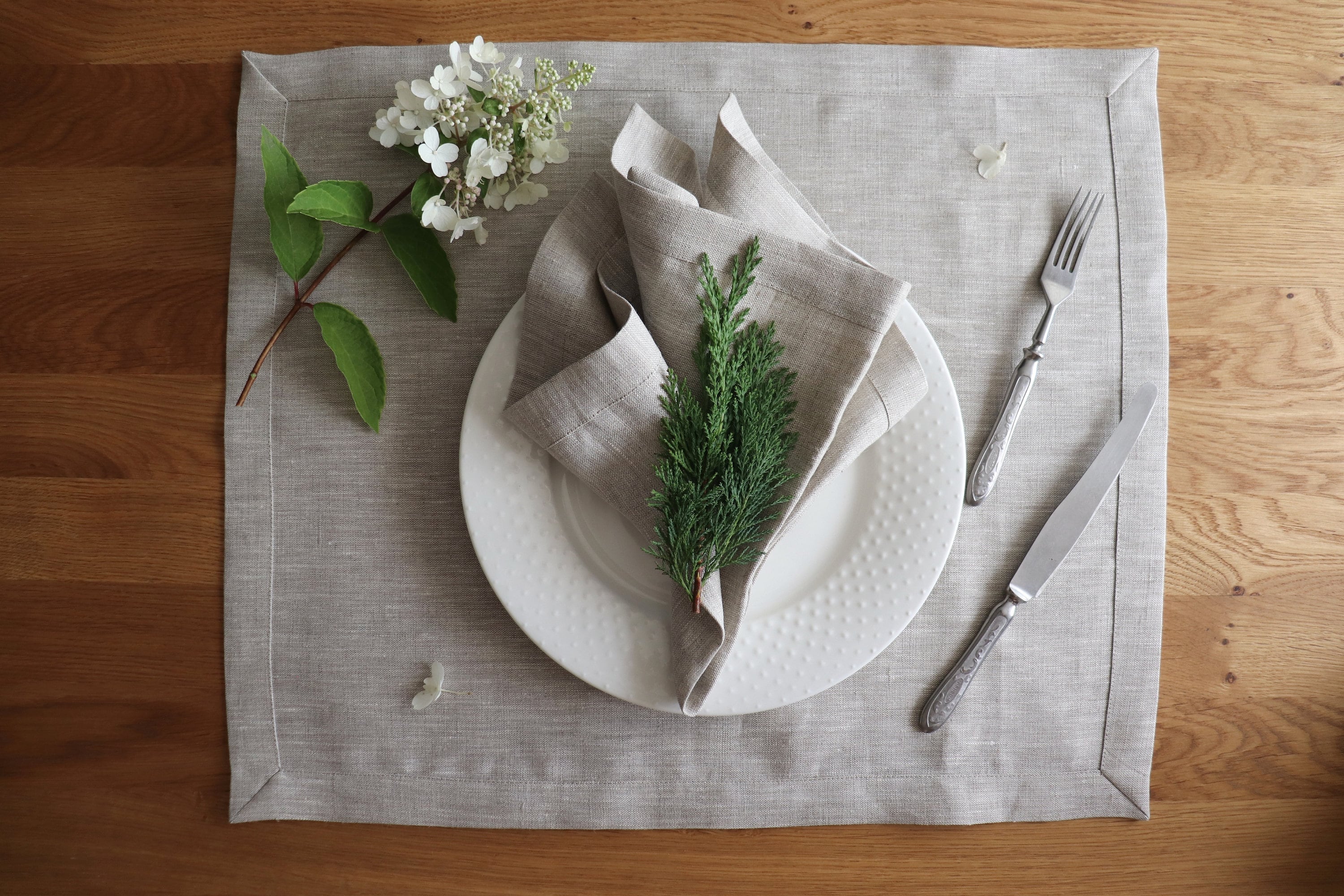 Linen dinner napkins 100. Wedding linen napkins. Gray linen