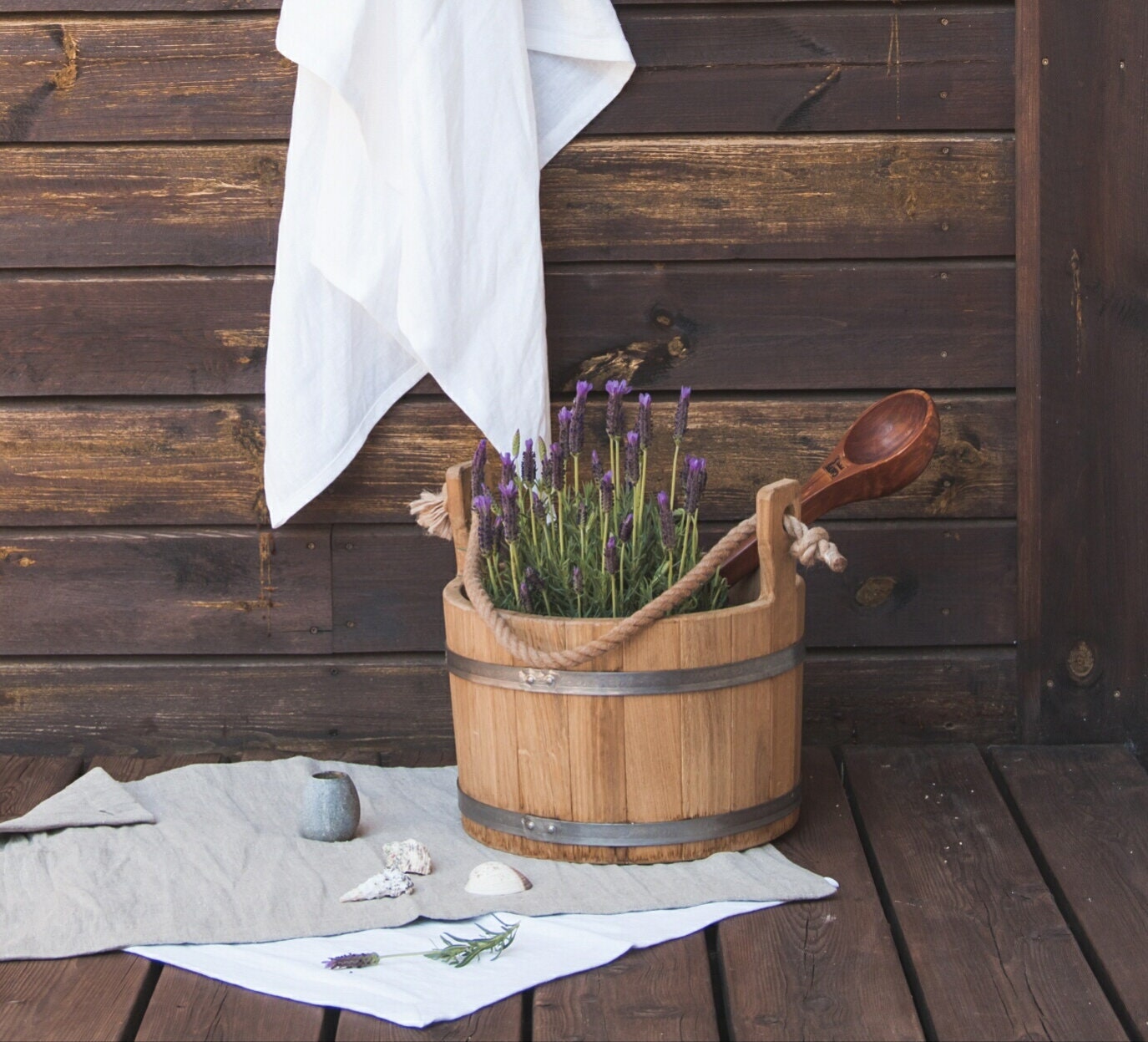 Natural Linen Bath Mat, Stonewashed Linen Shower Mat, Farmhouse Bathroom  Floor Mat, Double-layered Linen Bath Mat, Washable Linen Bath Rug. 