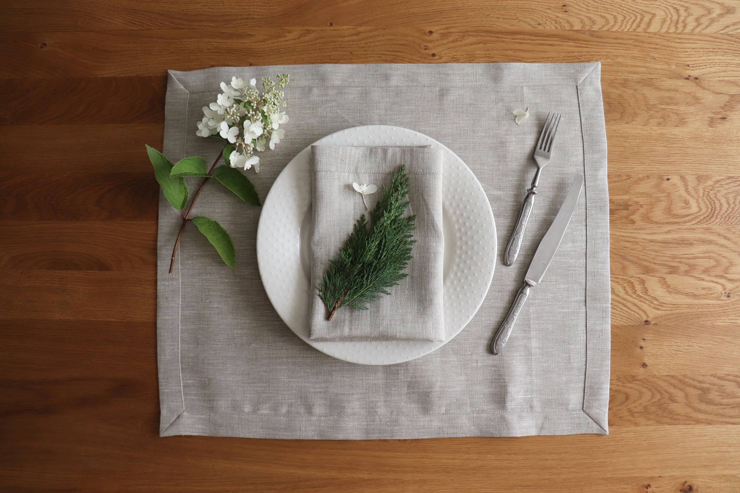 Bolt Grey Linen Napkin + Reviews