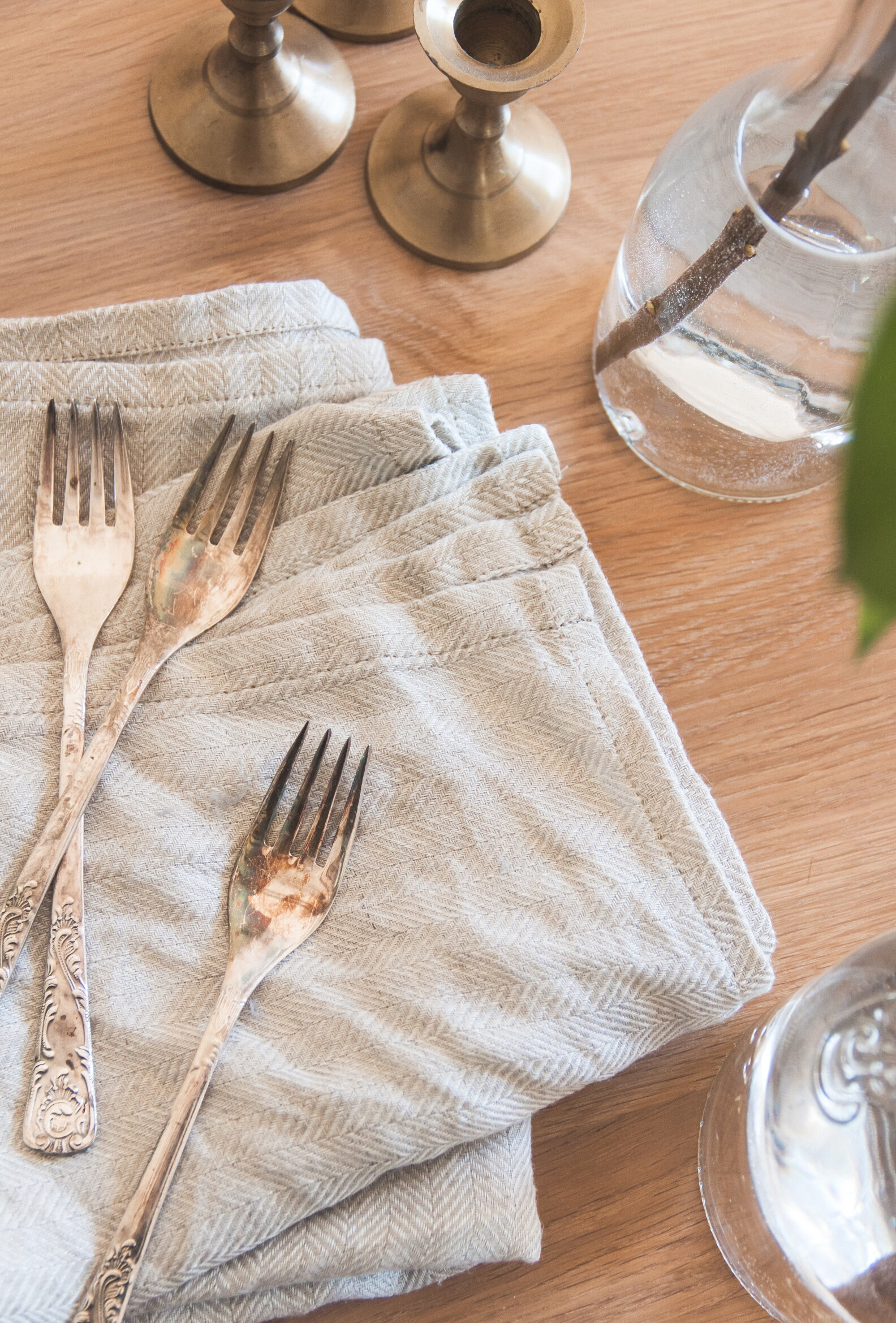 Set of 3 Lightweight Grey Kitchen Towels Handmade From Pure and Soft Washed  Linen. Striped Dish Towels. Eco Friendly Tea Towels With Stripes 