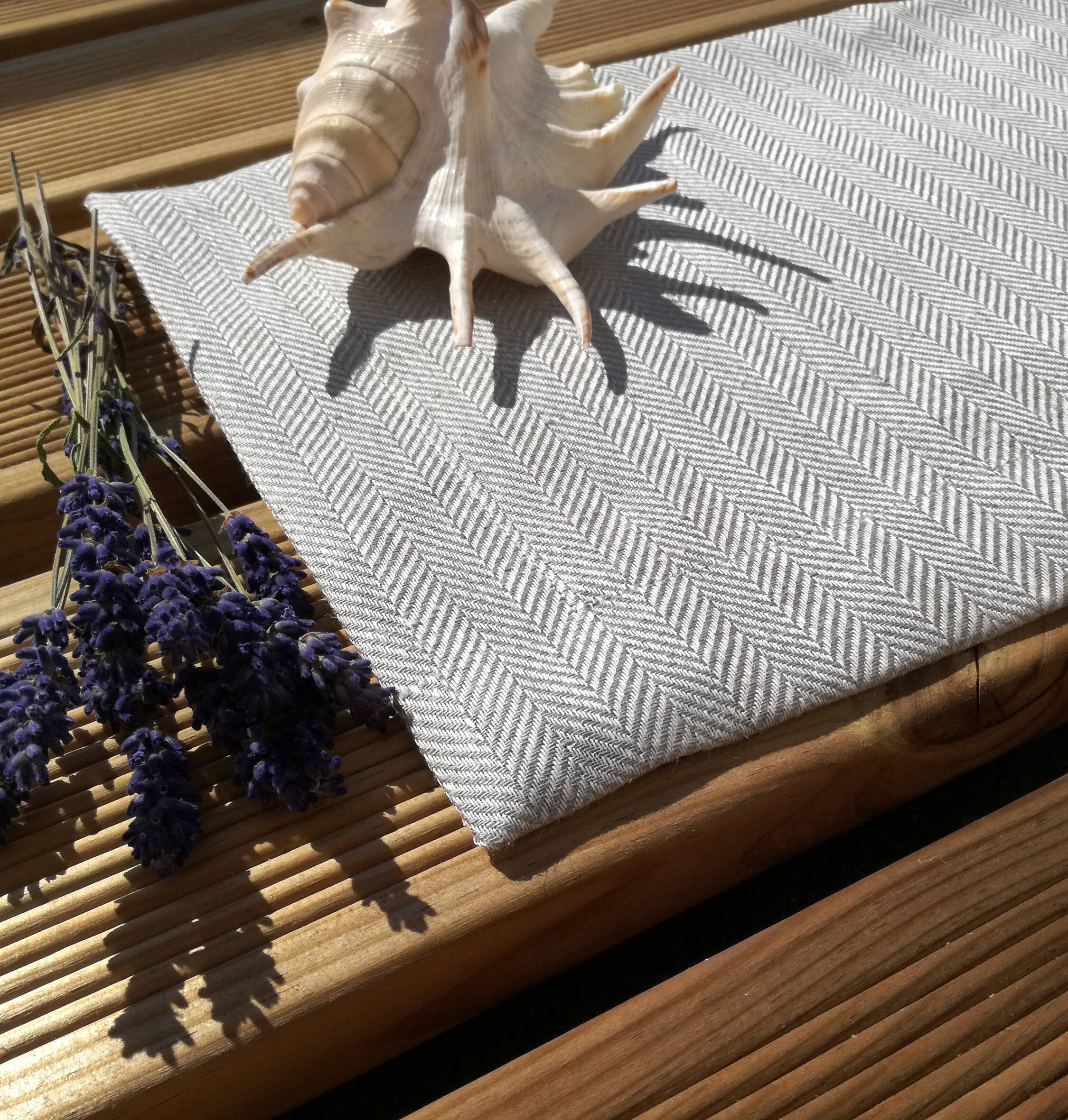 Organic Bath Towels Bath Mat Linen Bathroom Set Blue Linen