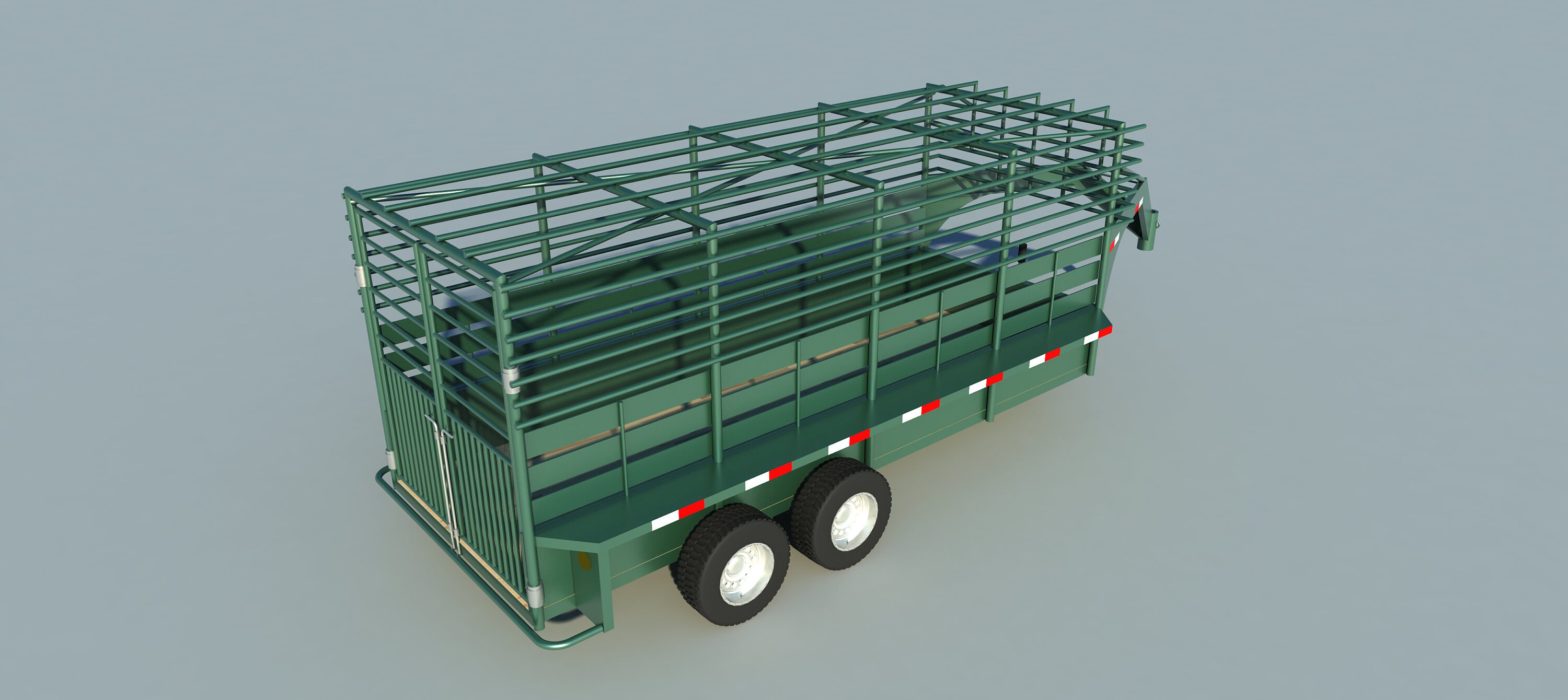 16' Gooseneck Trailer Plans DIY Homemade Flat Deck Carrier Etsy