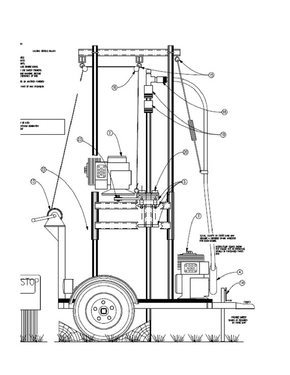 Water Well Drill Plans Build Your Own Drilling Equipment Diy Etsy