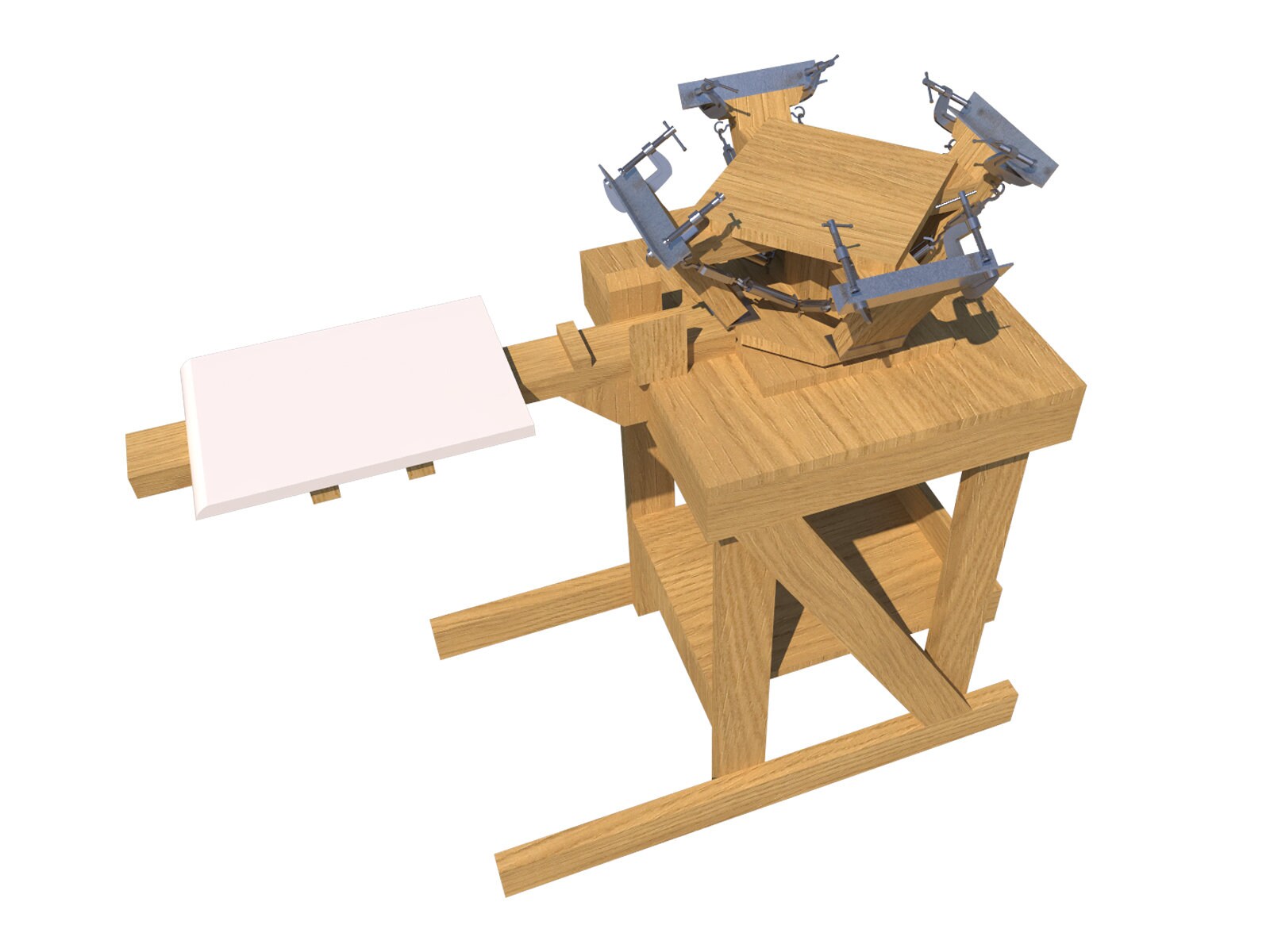 silkscreen printing press silkscreen printing press