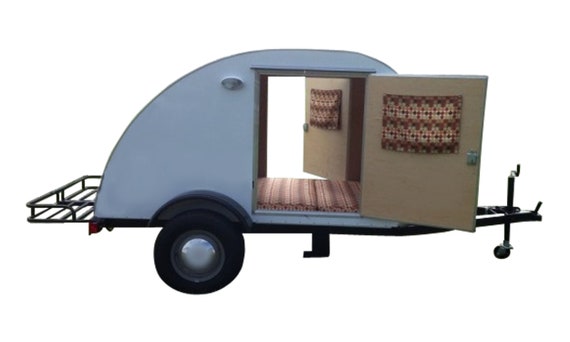 teardrop trailer plans diy lightweight camper for