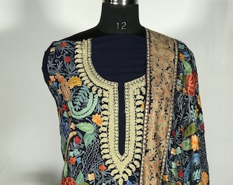 Kashmiri Suit, Indian Wedding Suits, Designer Salwar Suits, Kashmiri Embroidered Dress, Party Wear Suits, Salwar Kameez, Tilla Salwar Suit