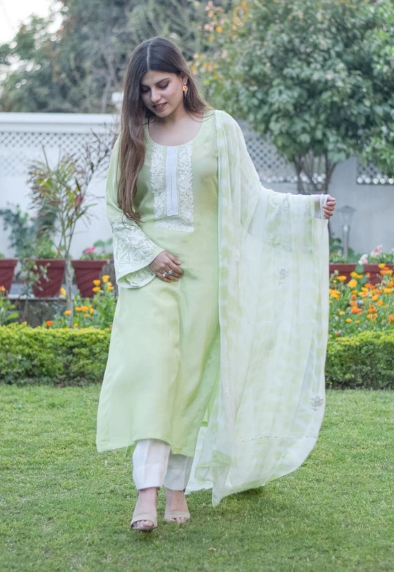 Pashmina Sharara Salwar Kameez In Green Color | Salwar kameez, Pashmina,  Palazzo suit