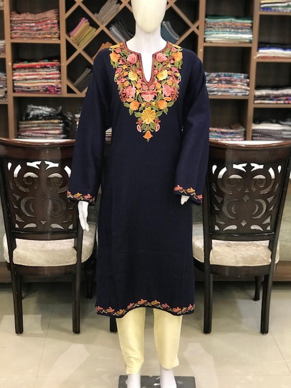 Kashmiri woolen phiran best sale