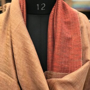 Space Dye Zari Reversible Pure Pashmina Scarf, Cashmere Wrap, Woman Stoles, Boho Scarves, Super Fine Casual & Formal Wraps, Modern Scarf