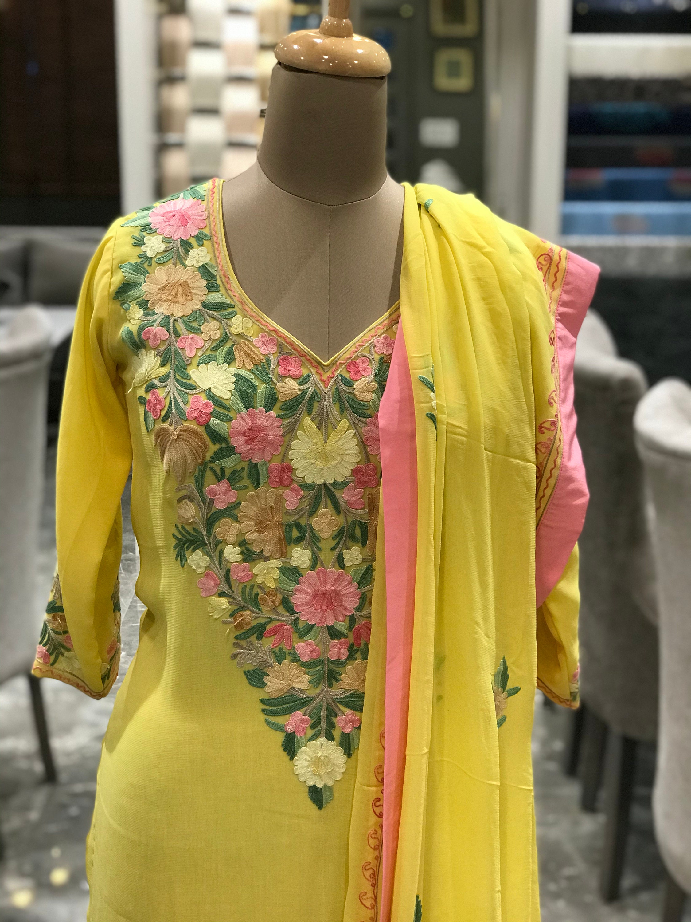 Pastel Kameez Etsy
